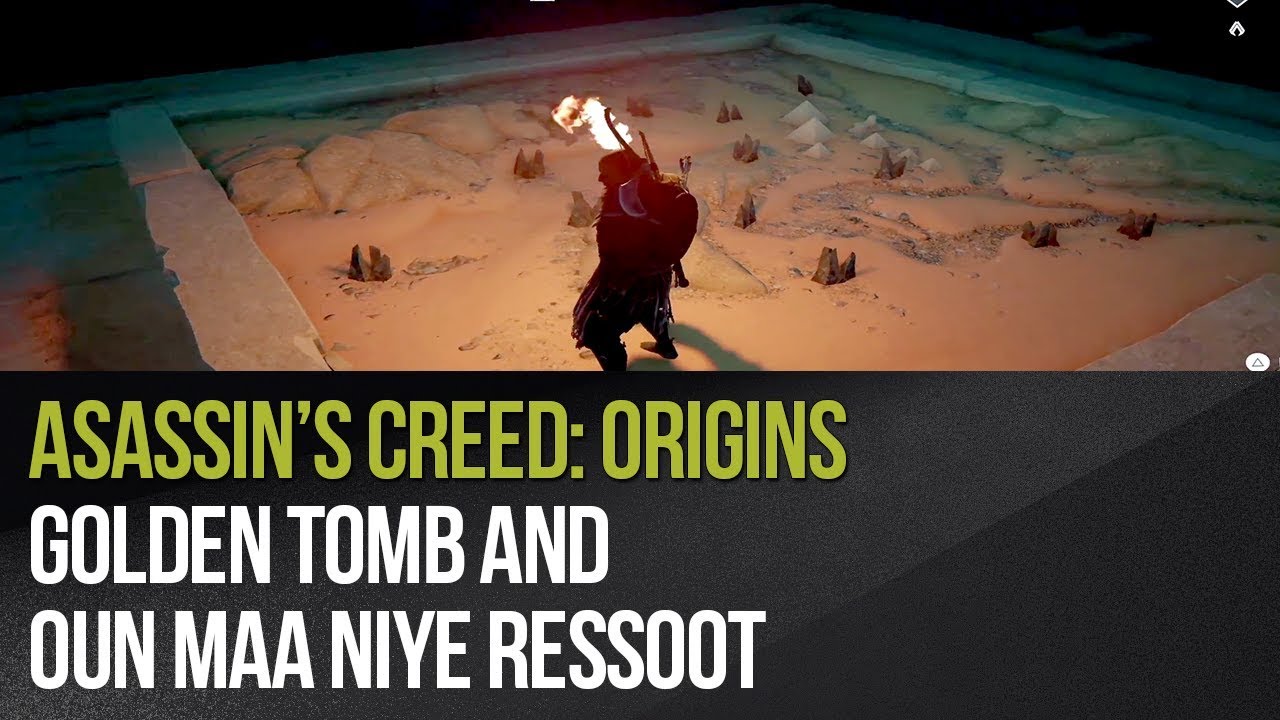 Assassins Creed Origins Golden Tomb